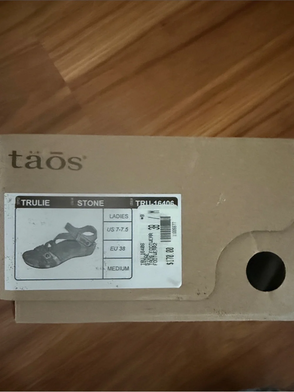 Taos Footwear Trulie Sandals in Stone